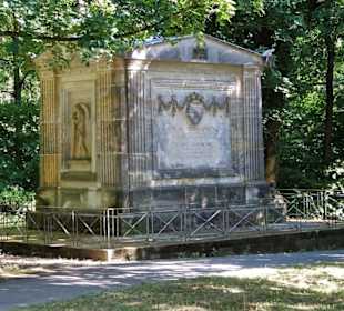 Das Mausoleum im Hofgarten Coburg