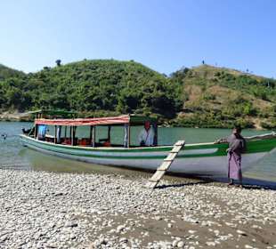 Ankunft in einem Chindorf