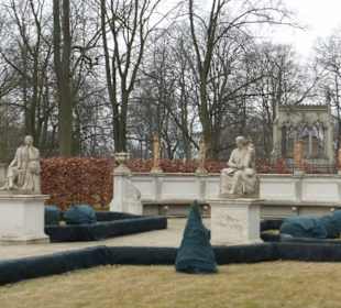 Unterwegs im Wilanów-Park