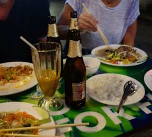 Leckeres Essen in Hanoi