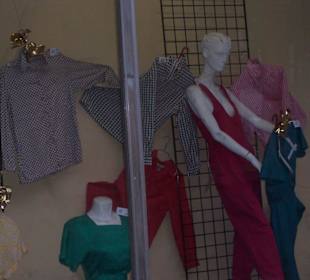 Modisches Schaufenster