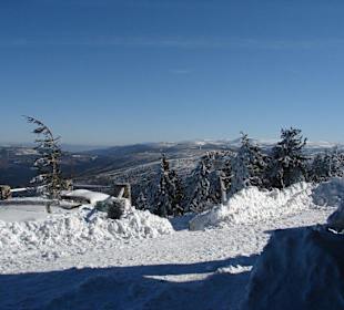 Ausblick von der Heufuderbaude