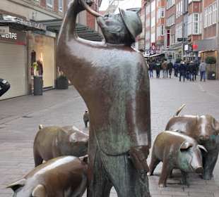 Ansichten des Denkmals in der Sögestraße