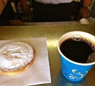 Black morning coffee and apple pie
