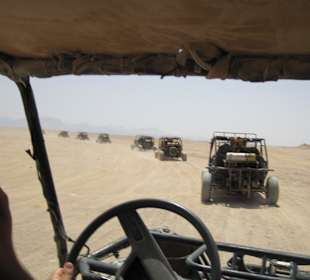 Safari, alle 5 Minuten Fahrerwechsel 