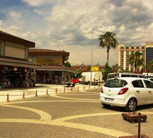 Kumköy Einkaufs-Bazarbereich