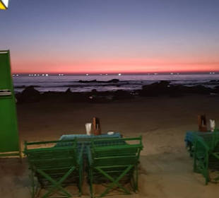 Die Korbsessel für den sundowner