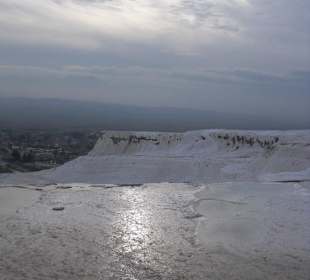 Kalksinterterrassen Januar 2010