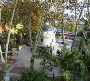 Blick aus der Seilbahn