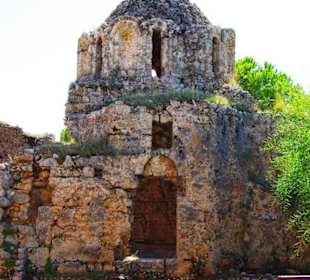Burg von Alanya (Ic Kale) An&/Abfahrt