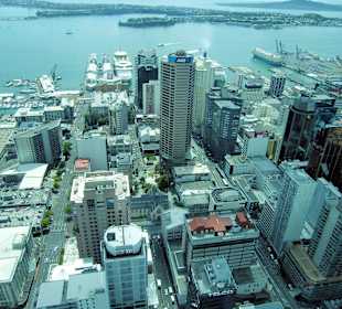 Blick Richtung Hafen