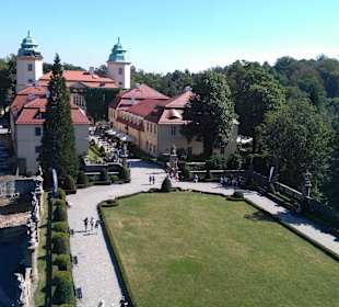 Blick in den Schloßhof