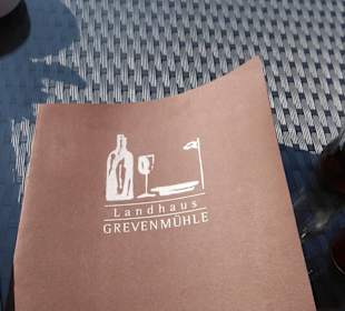 Restaurant: Speisenkarte