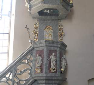 In der Kirche St. Eucharius von Sommerach