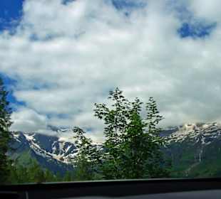 Tolle Aussicht entlang der Strecke