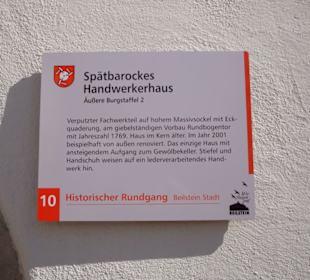 Beschreibung Handwerkerhaus