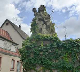 Bei einem Altdorfbummel durch Thüngersheim