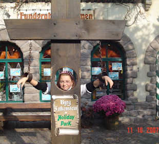 Eingang zur Burg Falkenstein