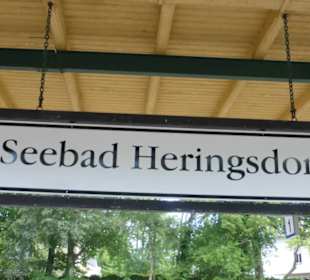 Ankunft Bahnhof Heringsdorf