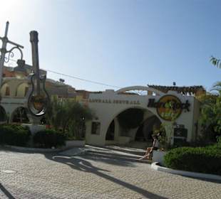 Durchgang zum Hardrock Cafe