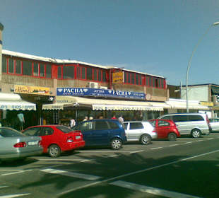 Straße mit den Bars