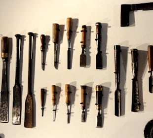 In der Werftabteilung des Museums