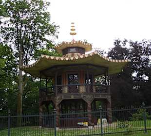 Teehaus auf der Zufahrtstraße nach Walhalla 