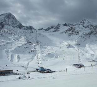 Skifahren am Stubaigletscher Ende Oktober 2007