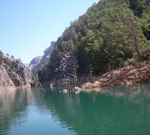 Bootsfahrt auf dem Green Canyan