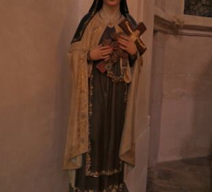 Besichtigung der Església de Santa María de Sineu