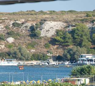 Der "Hafen" von Kolymbia