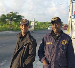 Morgens auf der Straße