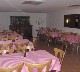 Das Café von innen
