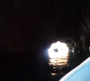 Pendeln zwischen den Grotten