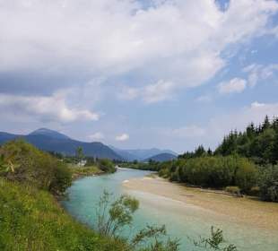 Die wunderschöne Isar in Krün 