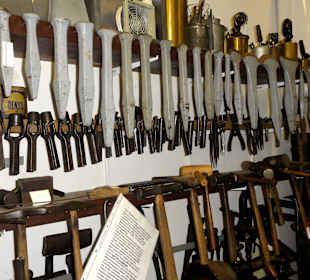 Blick in die metallverarbeitende Werkstatt