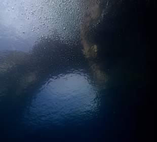 Azur Window unter Wasser