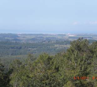 Blick von der Agora zum Meer