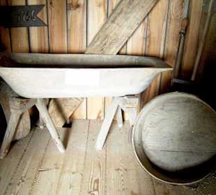 Pudagla, eksponaty we wneęrzu wiatraka