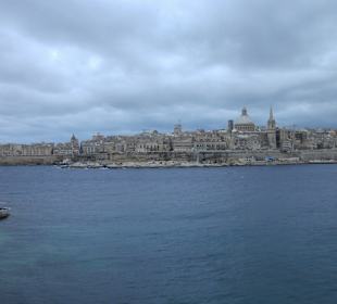 Sliema-Blick auf den Hafen