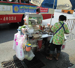 Nur eine von unzähligen mobilen Garküchen