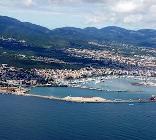 Ausblick vom Flugzeug