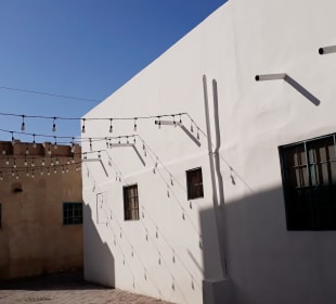 Muharraq Alte Häuser mit Kulturpass