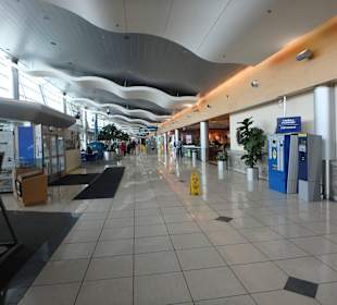 Eingangsbereich des Flughafens