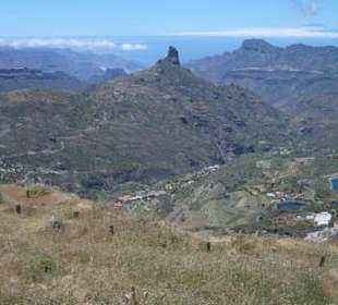 Der berg Nublo vom berg de la nives