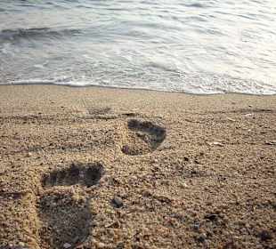 Traces on the sand