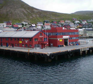 Ankunft in Honningsvag