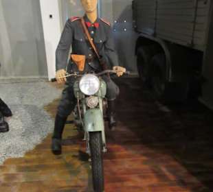 In den Hallen des Militärmuseums Lesany