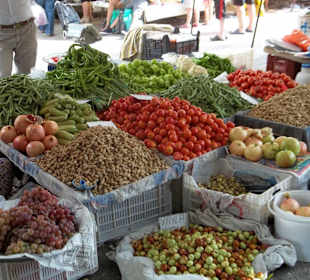 Wochenmarkt in Alanya