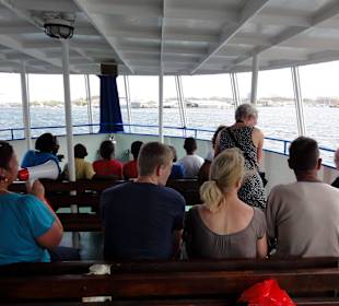 Auf dem Rundfahrtschiff